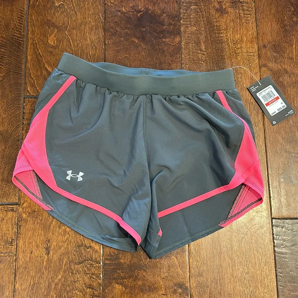 Under Armour Women’s Running/Workout Shorts NWT - Picture 1 of 10